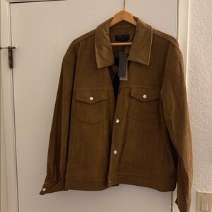 Men's Brown Corduroy Jacket
